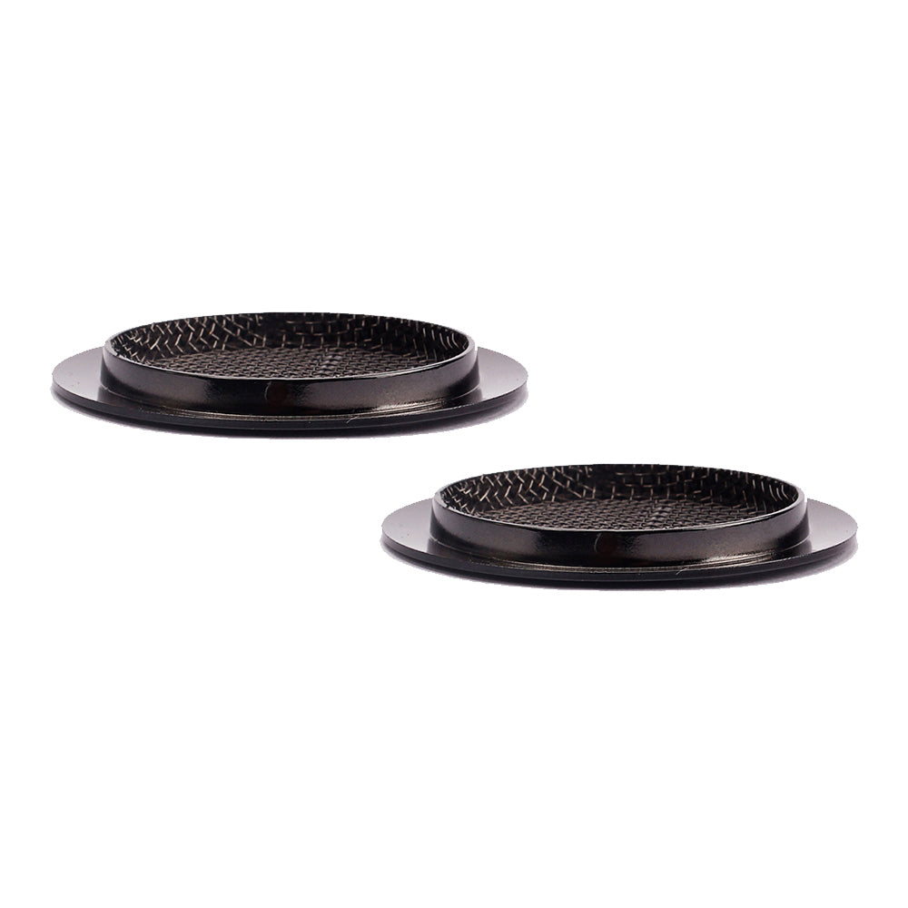 Pair Of 2.25" Sound Hole Cover | Black