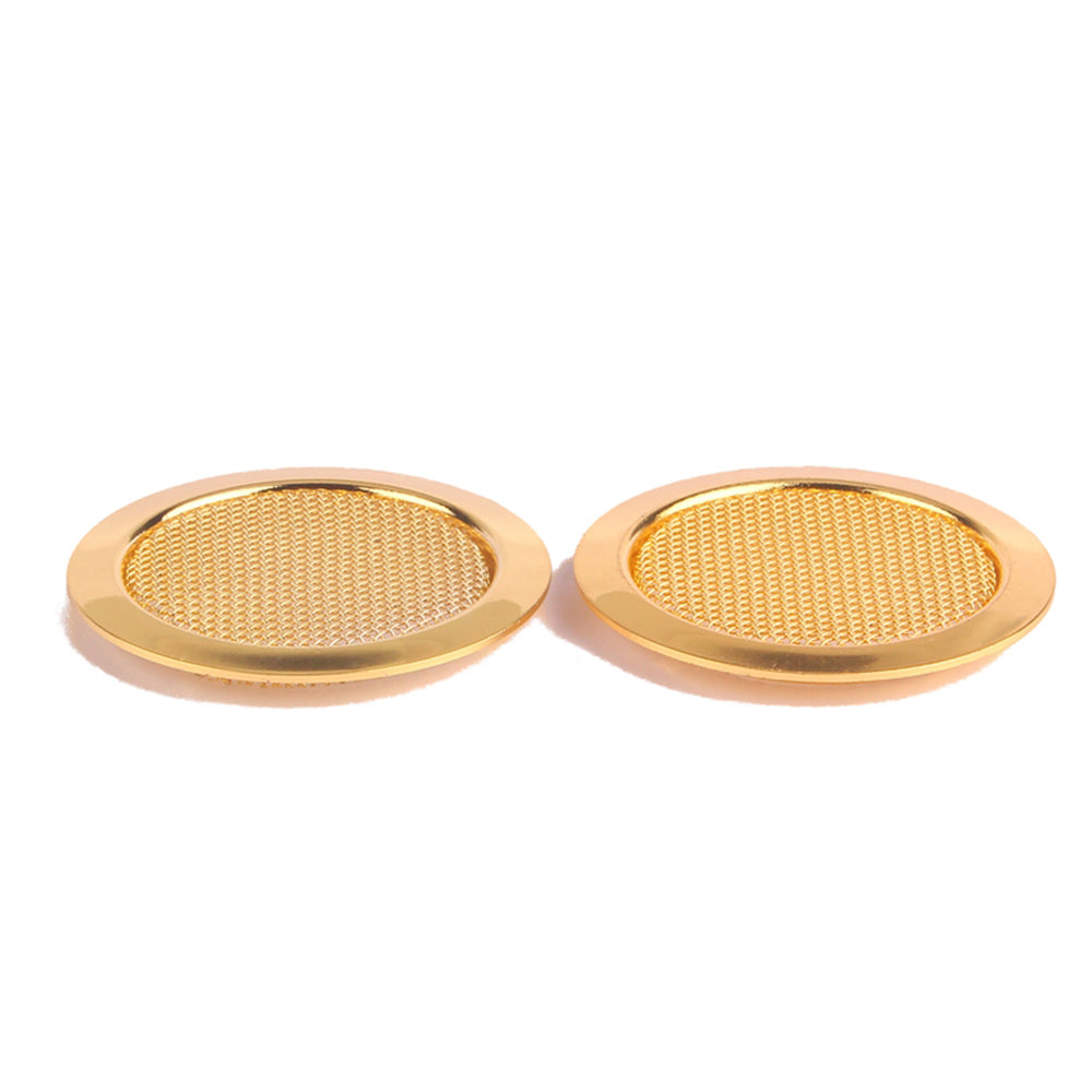 Pair Of 2.25" Sound Hole Cover | Gold