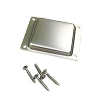 Thumbnail for MGB Mini Box Bucker Cover Aluminum Stamped Chrome | 3/4 String