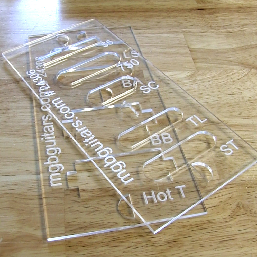 MGB Pickup Marking Template (2 Piece Set)