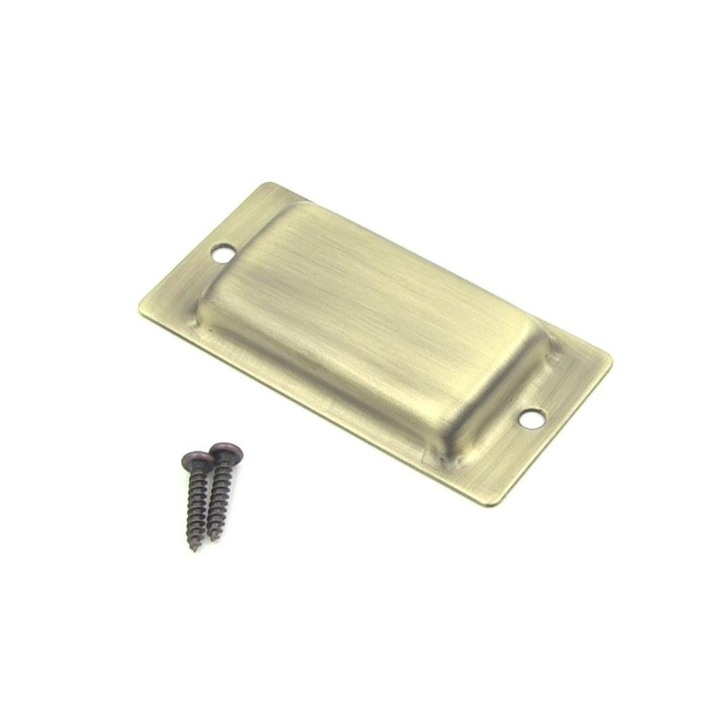 MGB Micro Pup Cover Aluminum Stamped Antique Brass | 3/4 String