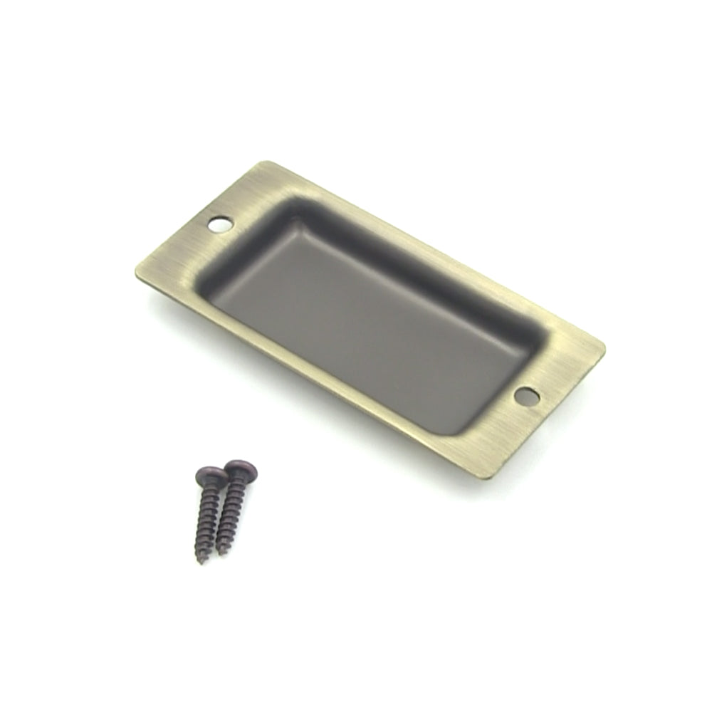 MGB Micro Pup Cover Aluminum Stamped Antique Brass | 3/4 String