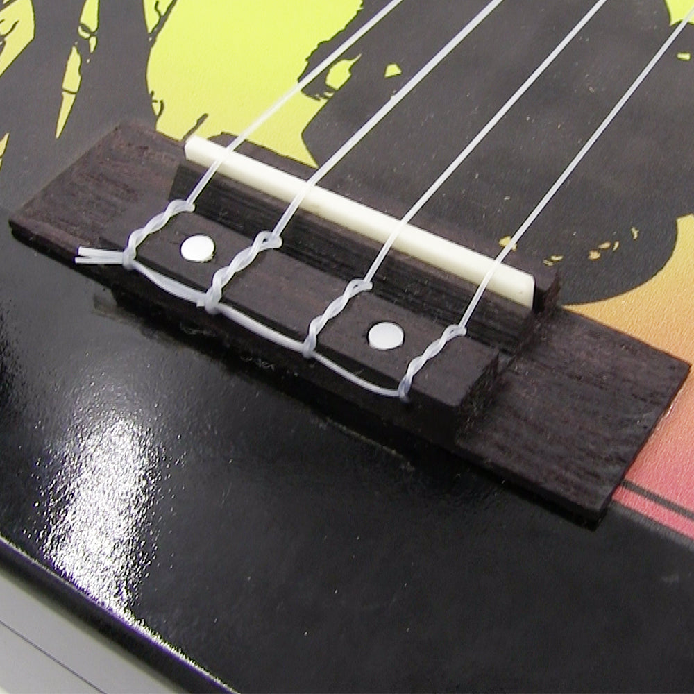 Concert Ukulele Nut Saddle Bridge Kit