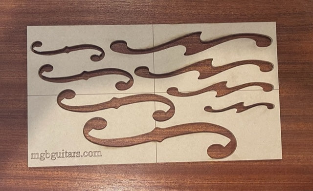 F Hole Template | MGB