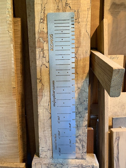 Fret Marking and Indexing Template