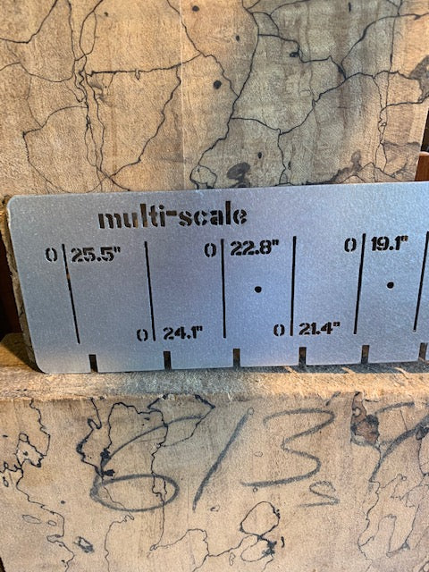 Fret Marking and Indexing Template