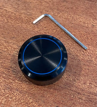 Thumbnail for Jumbo Black Knob with Blue accent