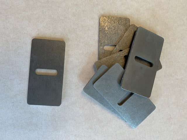 Reinforcement plate for bolt on necks
