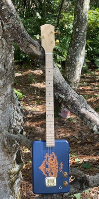 Thumbnail for Easy Neck Okume & Maple Fretted Neck | 24 inch Scale