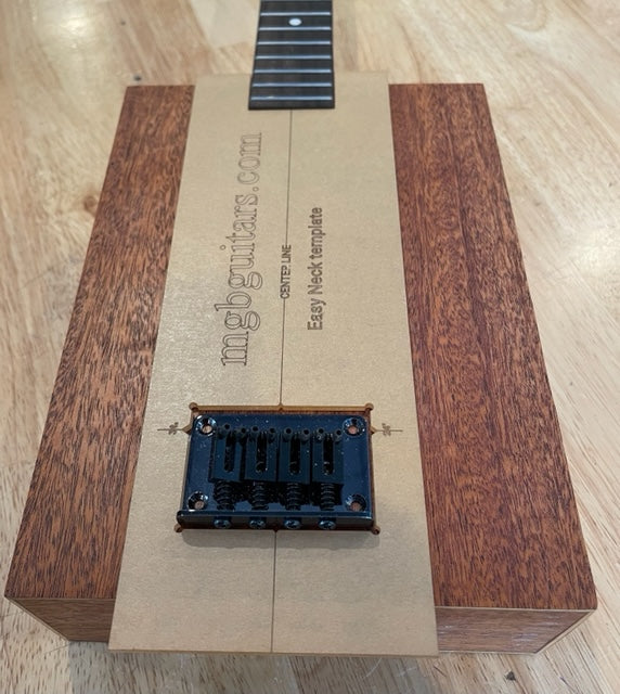 Easy Neck bridge placement template