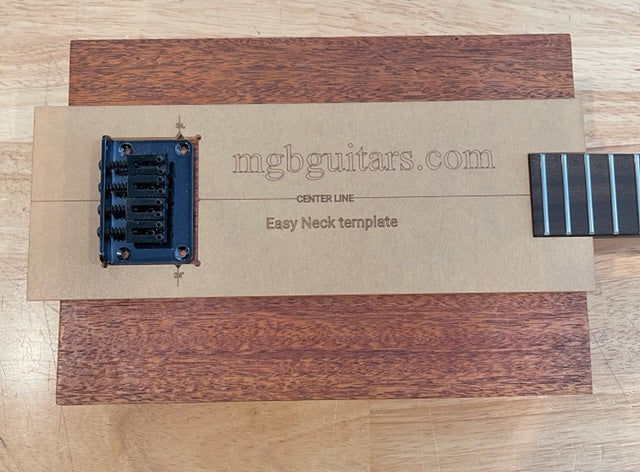 Easy Neck bridge placement template