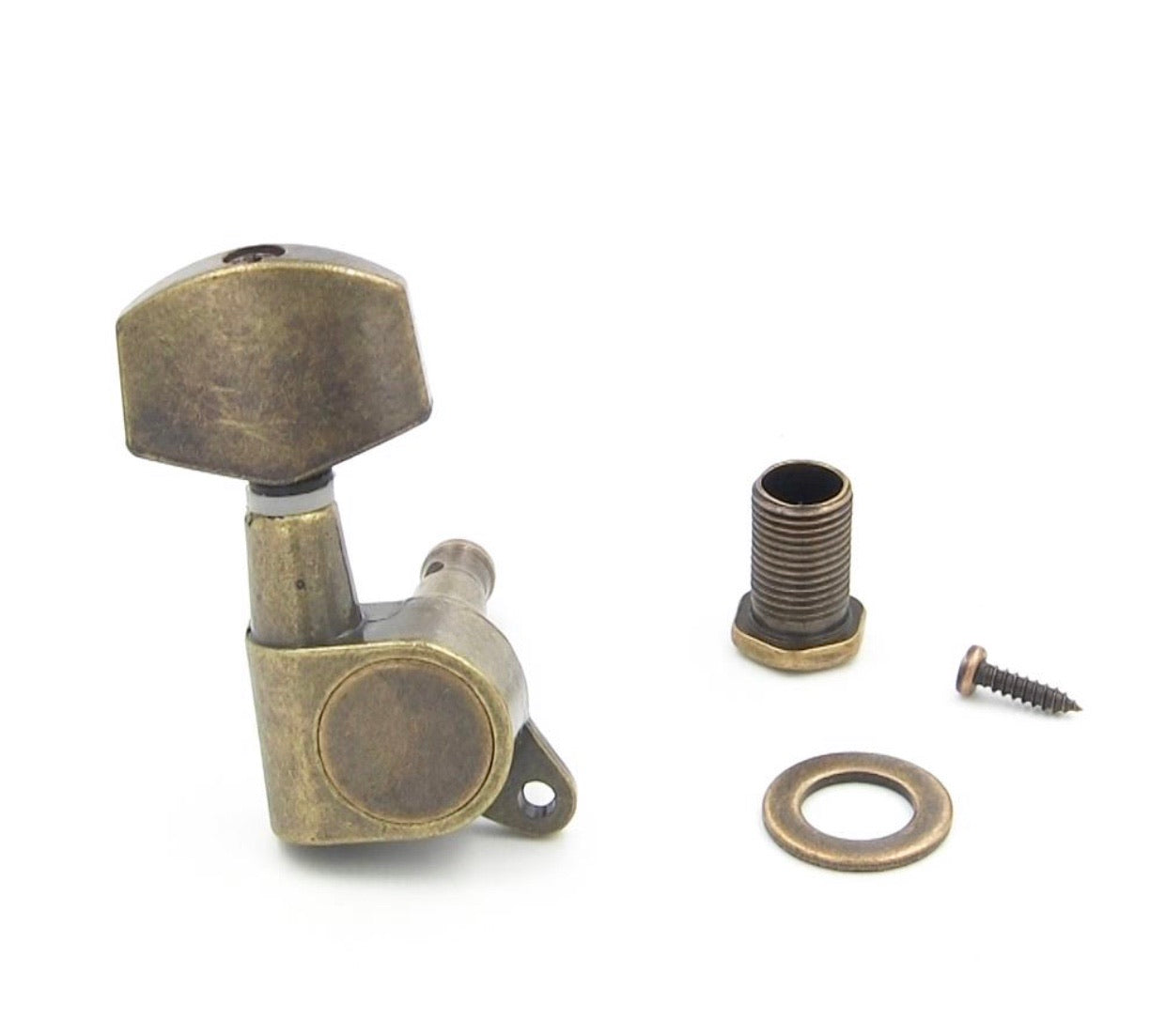 Antique Brass Finish Tuner | Right