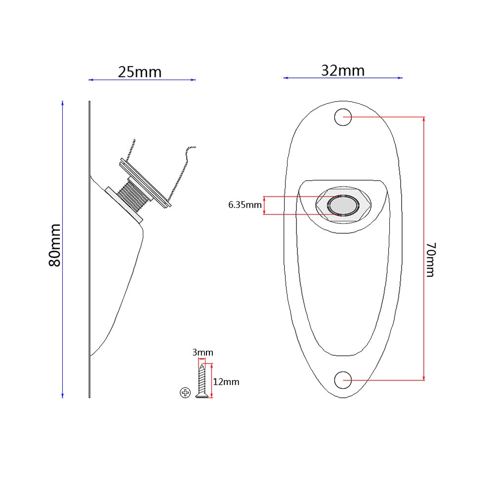 Flush Mount Jack | Antique Brass