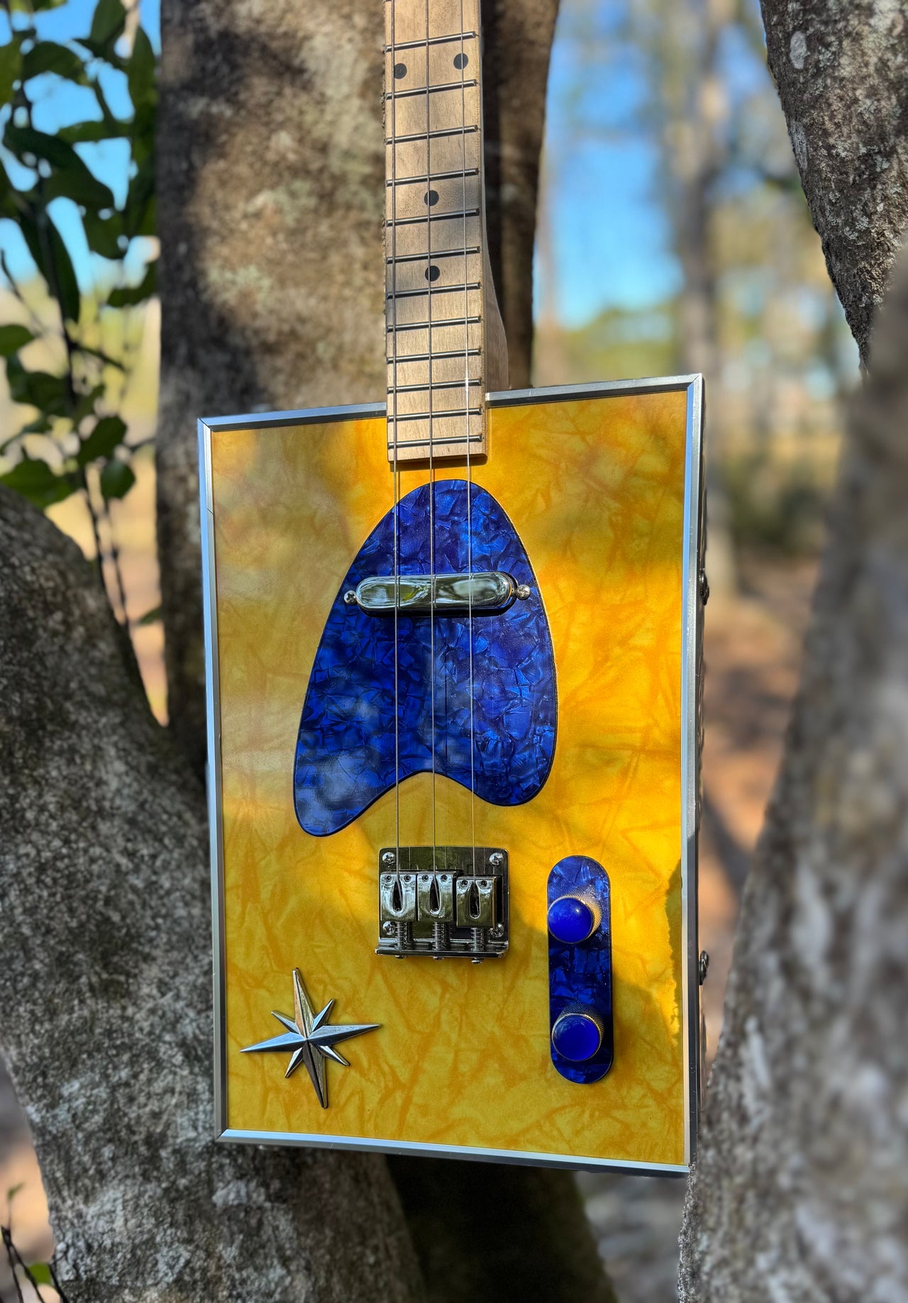 Boxxy CBG Kit...Yellow and Blue Cracked Ice