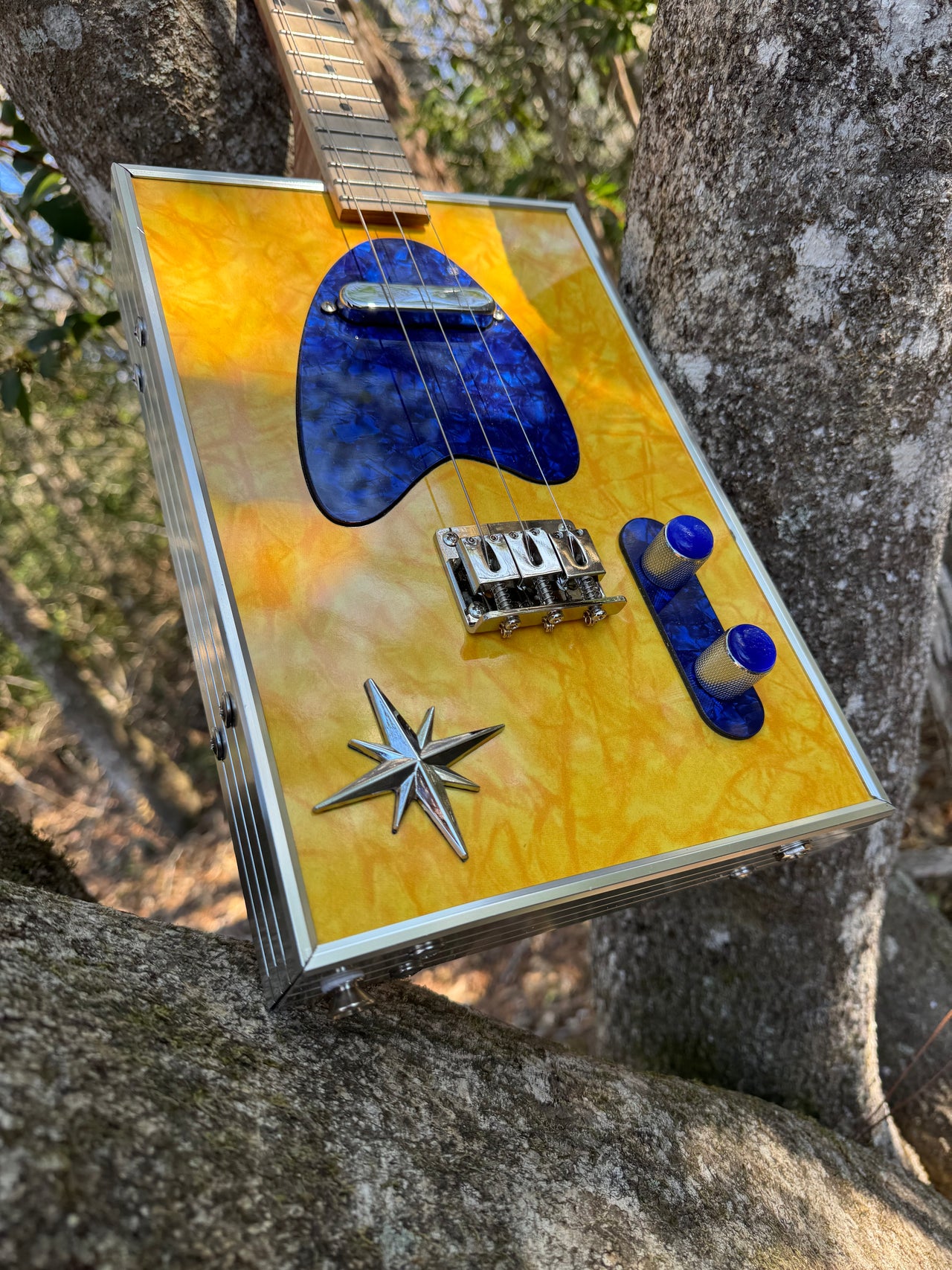 Boxxy CBG Kit...Yellow and Blue Cracked Ice