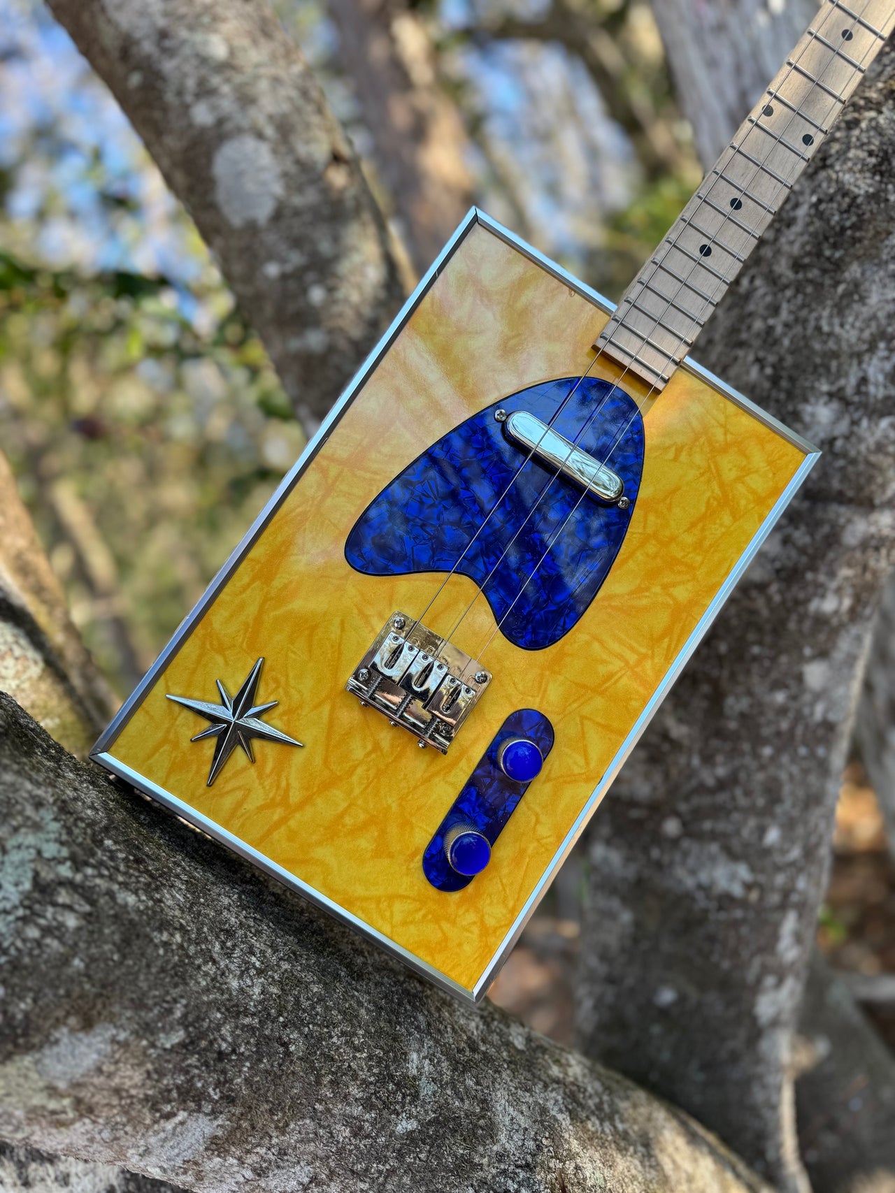 Boxxy CBG Kit...Yellow and Blue Cracked Ice