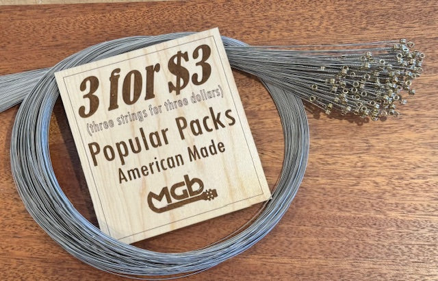 3 for $3 (3 strings for $3)