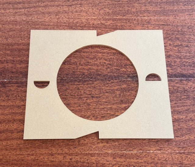MGB Resonator Template For 6 Inch Cones