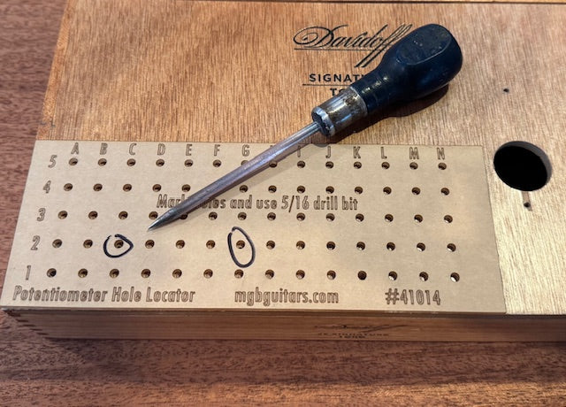 Potentiometer Hole Locator