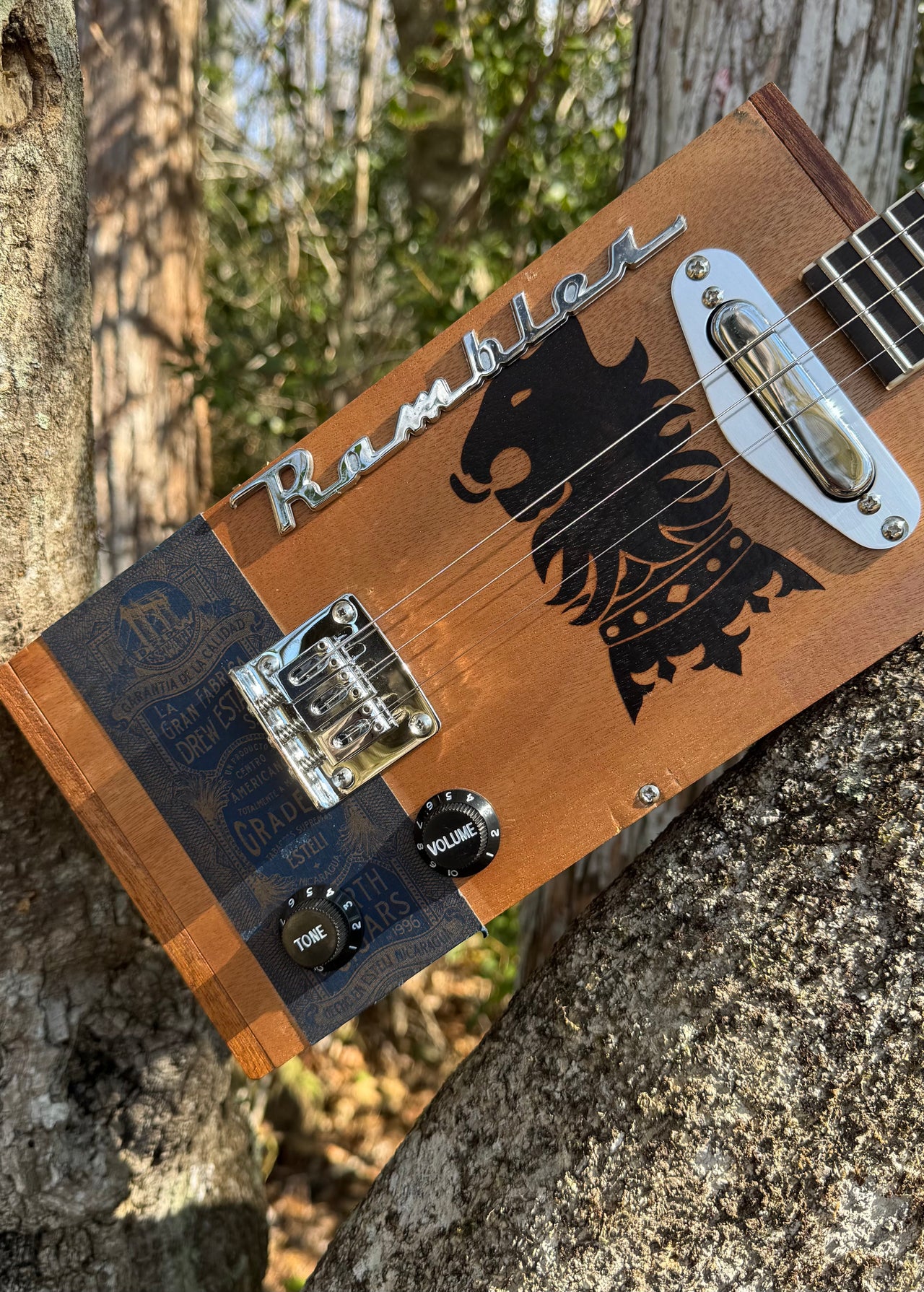 "The Rambler" Undercrown Maduro 3 or 4 string kit