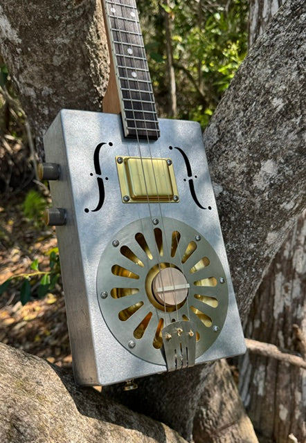 Brass/Gold Metal Resonator Kit 3 or 4 string