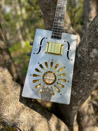 Thumbnail for Brass/Gold Metal Resonator Kit 3 or 4 string