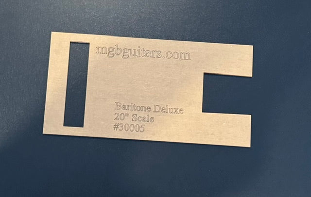 MGB Deluxe Xtra Wide Baritone Ukulele Template