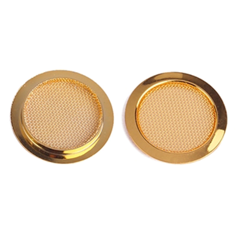 Pair Of 2.25in Sound Hole Cover | Gold