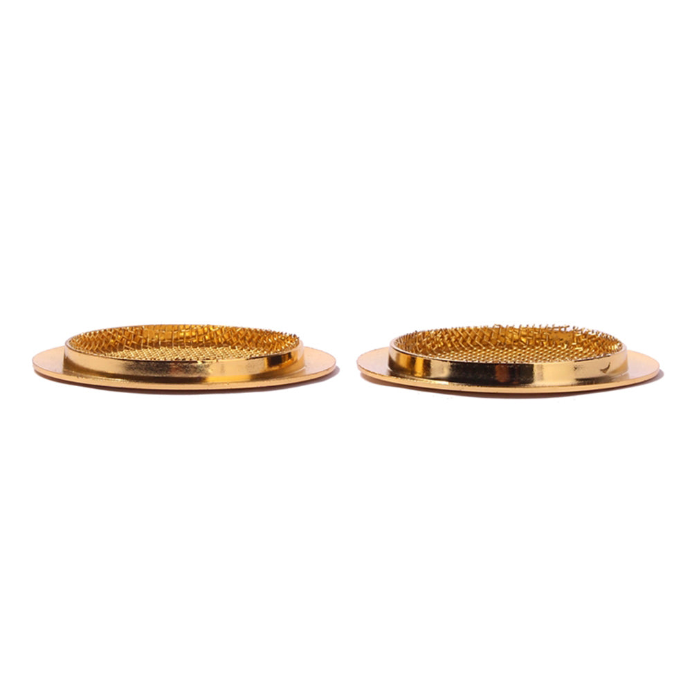 Pair Of 2.25" Sound Hole Cover | Gold