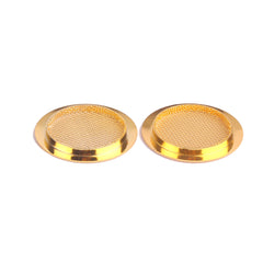 Pair Of 2.25in Sound Hole Cover | Gold