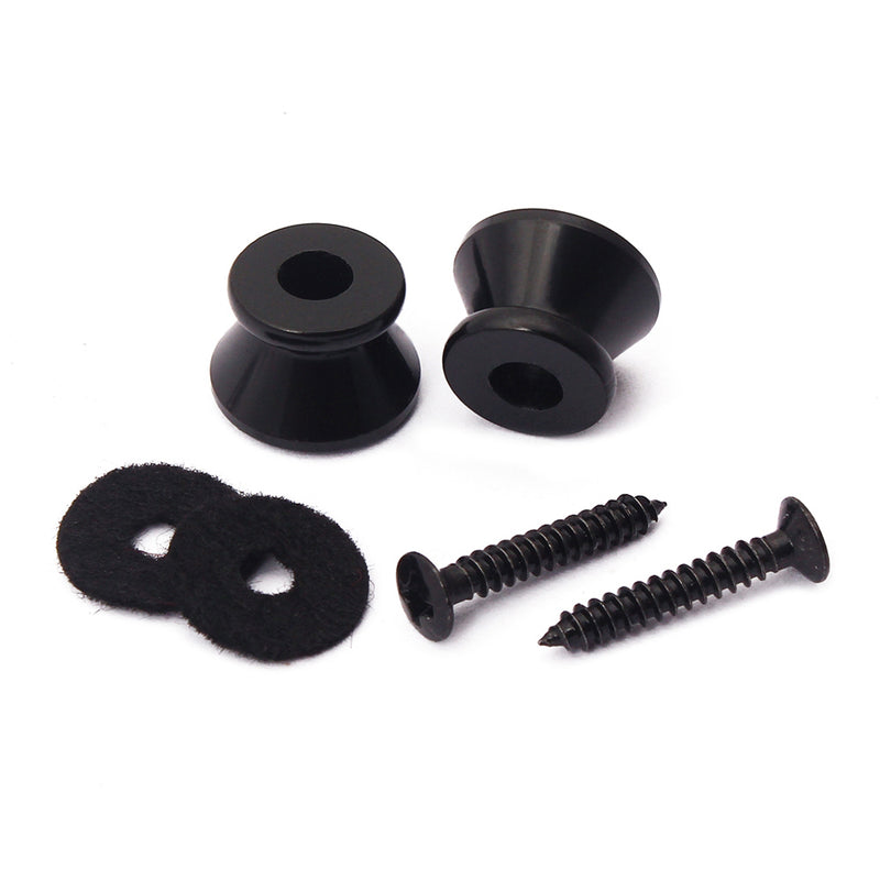 Traditional Strap Button Black Cigar Guitar Parts MGB Guitars