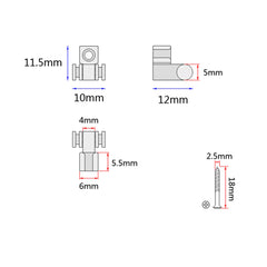 String Retainer (Pair) | Chrome