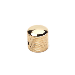 Gold Domed Top Knurl Knob