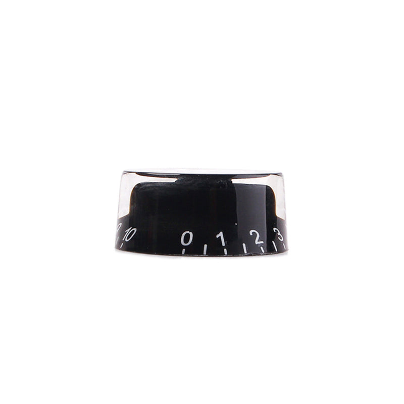 White On Black Skull Knob