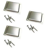 Thumbnail for MGB Mini Box Bucker Cover Aluminum Stamped | 3/4 String | 3-Pack Bundle