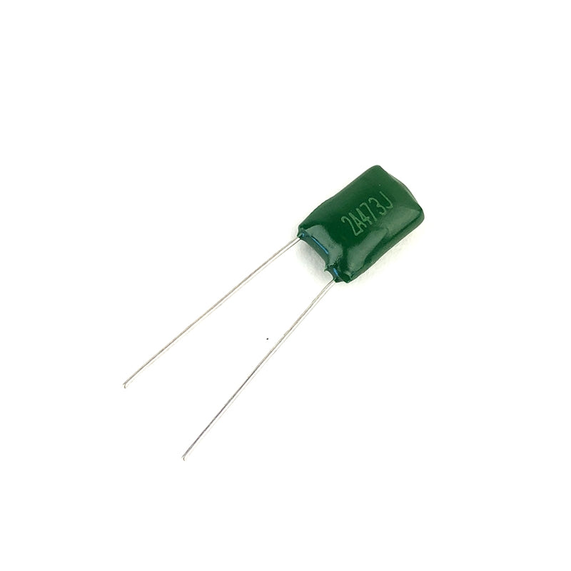 2 NOS Cornell Dubilier Greenie Capacitors - .1 UF 400V, Tested Good For Guitar Tone