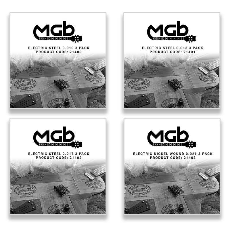 MGB 3 String Electric Lite Kit | 3 Pack