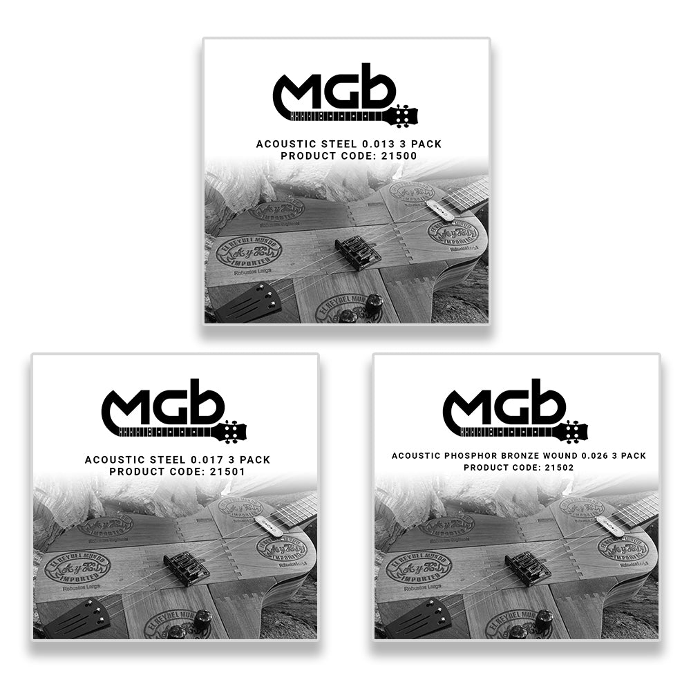 MGB 3 String Acoustic Lite Kit | 3 Pack
