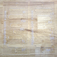 Thumbnail for MGB Pickup Marking Template (2 Piece Set)