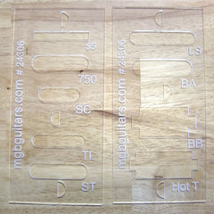 MGB Pickup Marking Template (2 Piece Set)