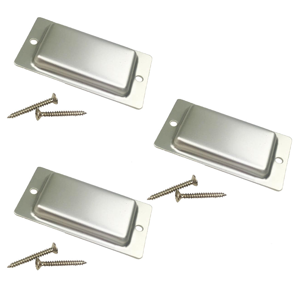 MGB Micro Pup Cover Aluminum Stamped | 3/4 String | 3-Pack Bundle