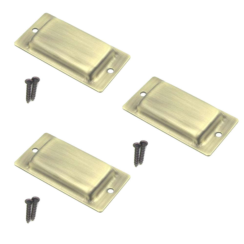 MGB Micro Pup Cover Antique Brass | 3/4 String | 3-Pack Bundle