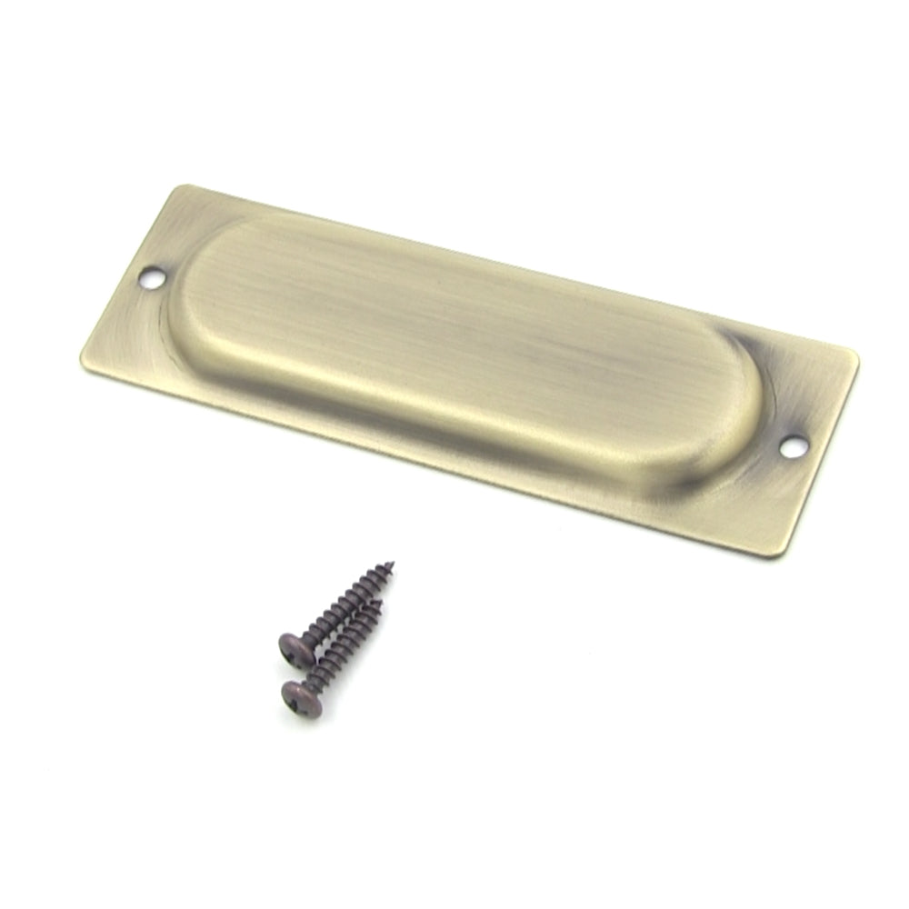 MGB Seven Fitty Screamin Pickup Stamped Antique Brass Cover | 3/4/6 String