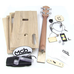 MGB Boxter 4-String Complete Guitar Kit | Black Hardware