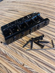 Five String Bass Bridge | Chrome or Black