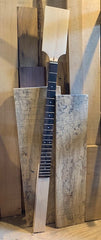 4 String Maple and Rosewood Bass Neck | 34 inch Scale
