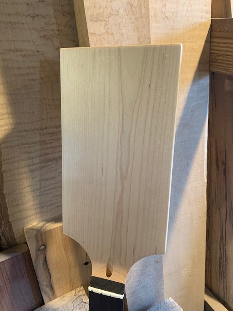 4 String Maple and Rosewood Bass Neck | 34 inch Scale