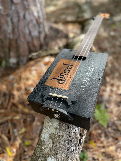 Arch 3 or 4 String Oak Tailpiece