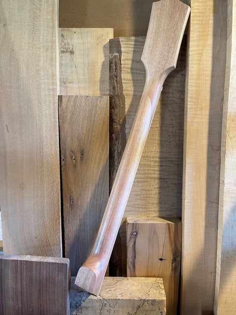 Easy Neck Okume & Maple Fretted Neck | 24 inch Scale