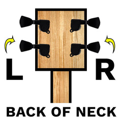 Black Half Moon Tuner|  Left